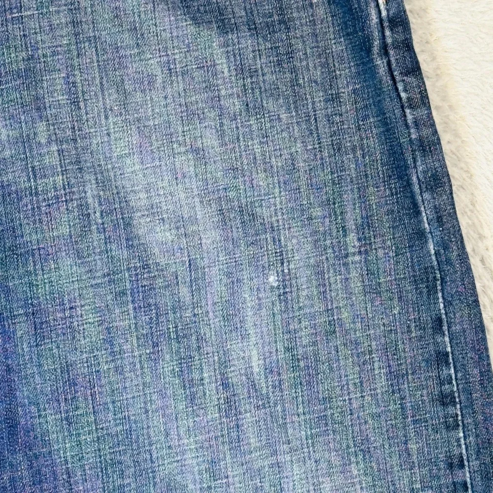 Levis 514 Jeans Mens 38x31 (38x32) Blue Medium Wash Straight Denim Zip Fly